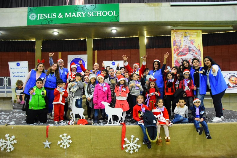 Saint Vincent de paul celebrating Christmas at Jesus & Mary school
